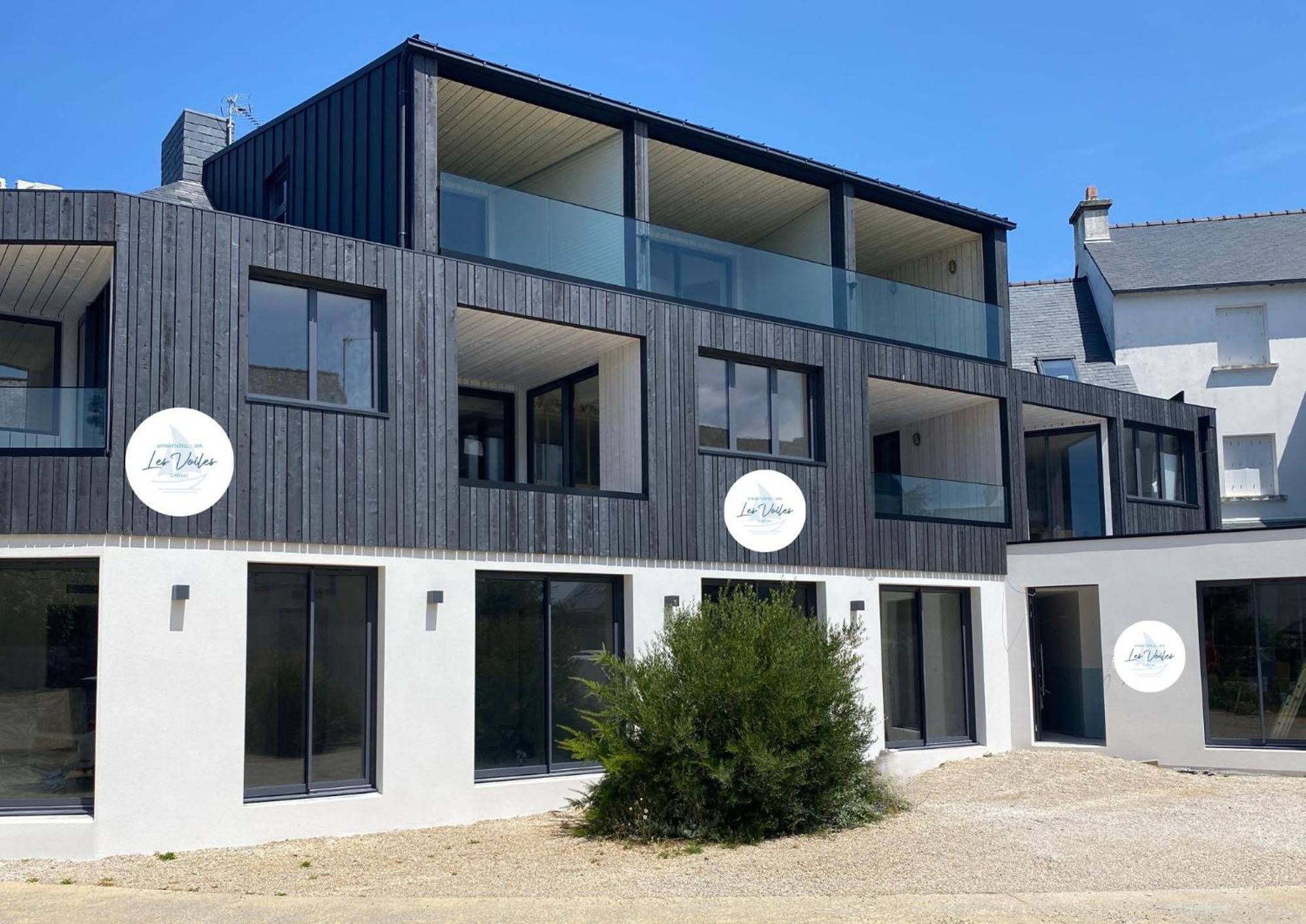Appart'Hotel & Spa "Les Voiles" Le Batz Carnac Exteriér fotografie